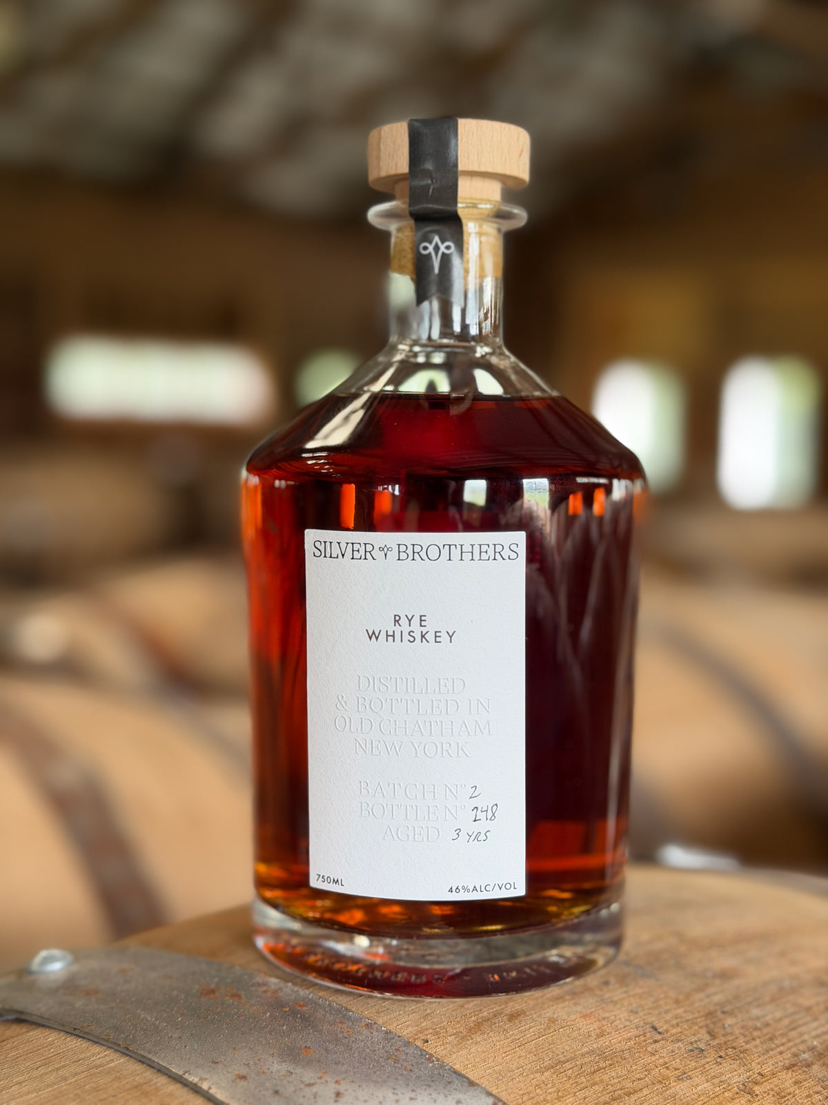 3 Year Rye Whiskey, Batch No. 2