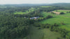 An aerial view of the historic Silver Brothers farm